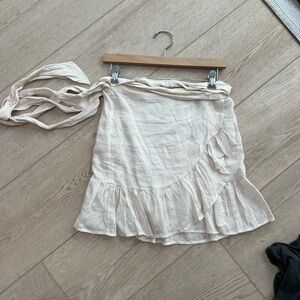 Acacia Cream Skirt